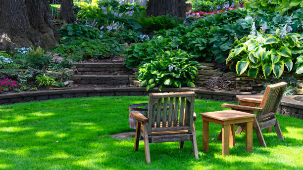 Gartengestaltung Wege und Zonen